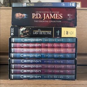 Campion Mystery DVD Collection - Black and Purple